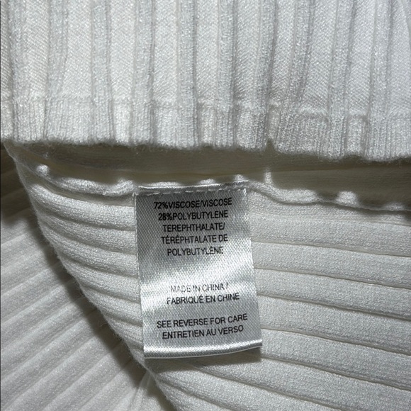 Milly Minis Feather Sleeves Knit Dress Ribbed - Picture 7 of 7